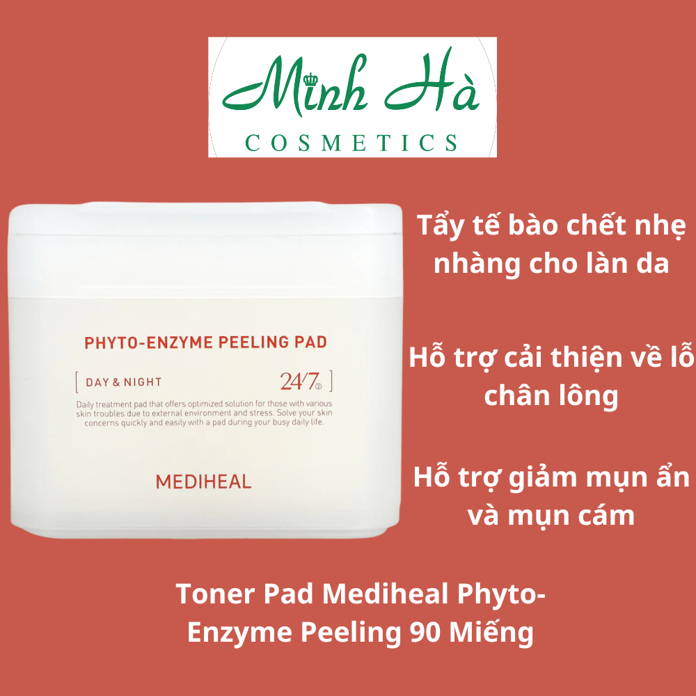 Toner pad Mediheal làm sạch và dưỡng da (100 miếng) dưỡng ẩm làm dịu da