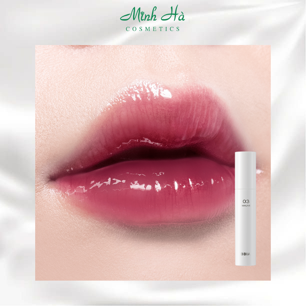 Son tint bóng Bbia Glow Lip Tint 3.2g màu sắc tươi sáng và bắt mắt không gây nặng môi