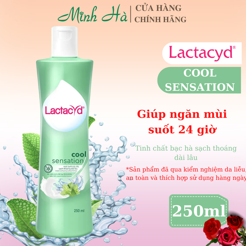 Dung dịch vệ sinh phụ nữ Lactacyd 250/500ml dịu nhẹ kể cả với da nhạy cảm