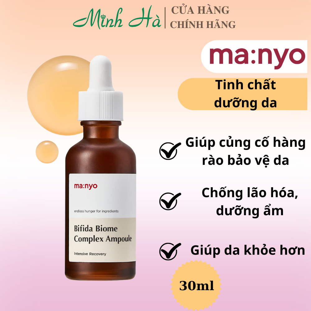 Tinh chất Ma:nyo Bifida Biome Complex Ampoule 30ml phục hồi chống lão hóa
