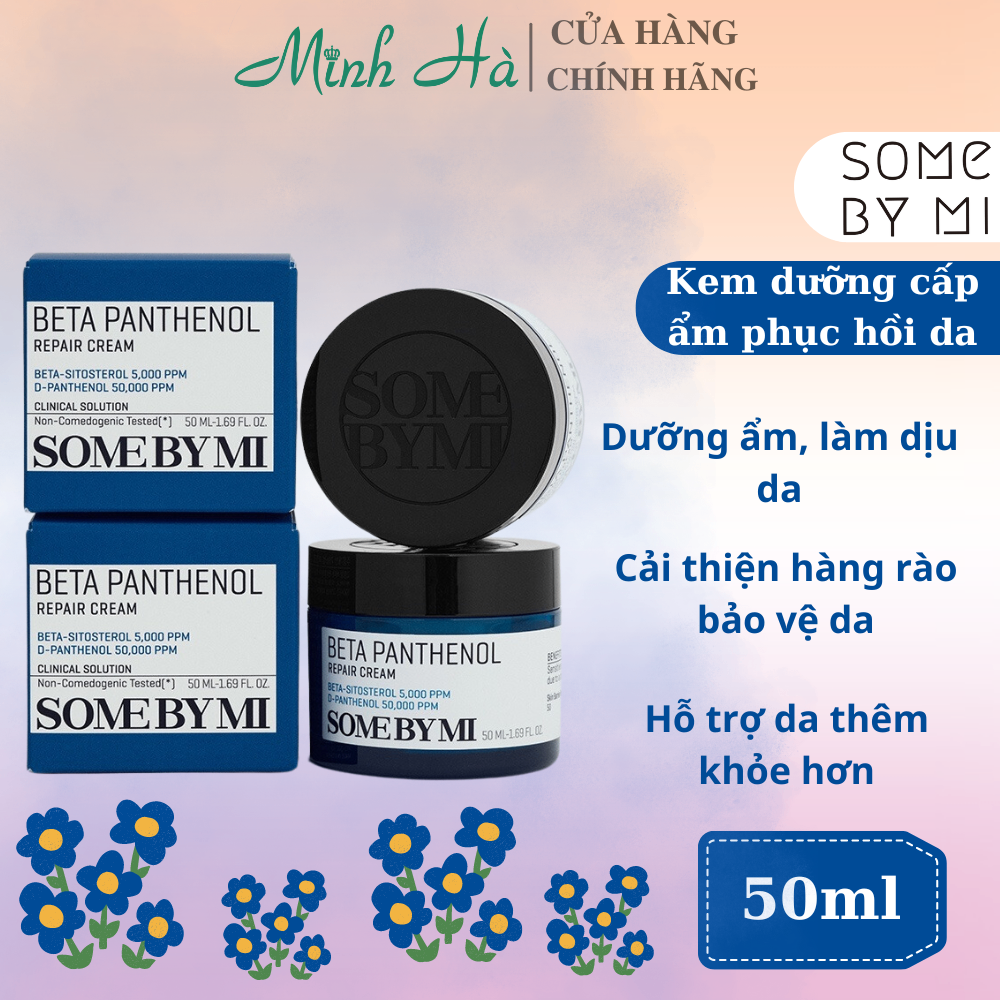 Kem dưỡng Some By Mi Beta Panthenol Repair Cream 50ml cấp ẩm và phục hồi