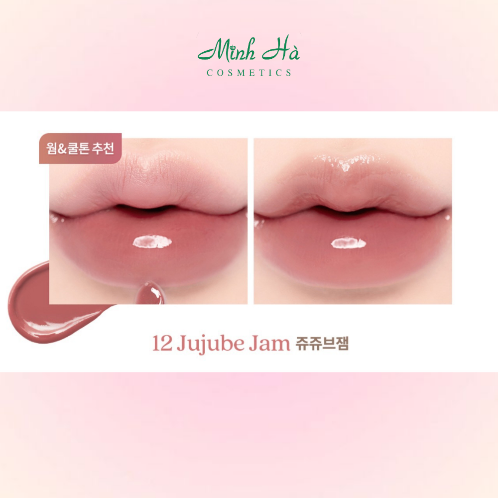 Son dưỡng Dasique Fruity Lip Jam 4g dưỡng ẩm làm mềm môi