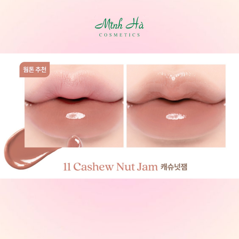 Son dưỡng Dasique Fruity Lip Jam 4g dưỡng ẩm làm mềm môi