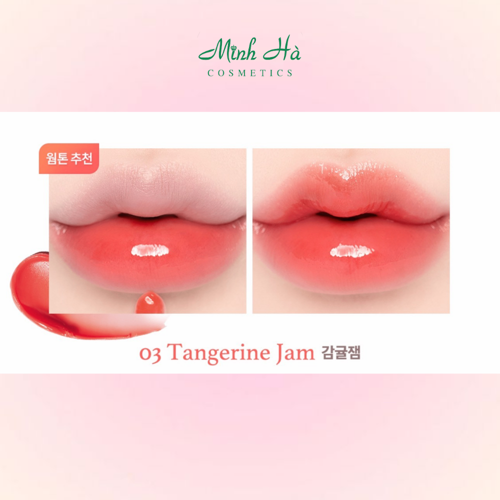 Son dưỡng Dasique Fruity Lip Jam 4g dưỡng ẩm làm mềm môi
