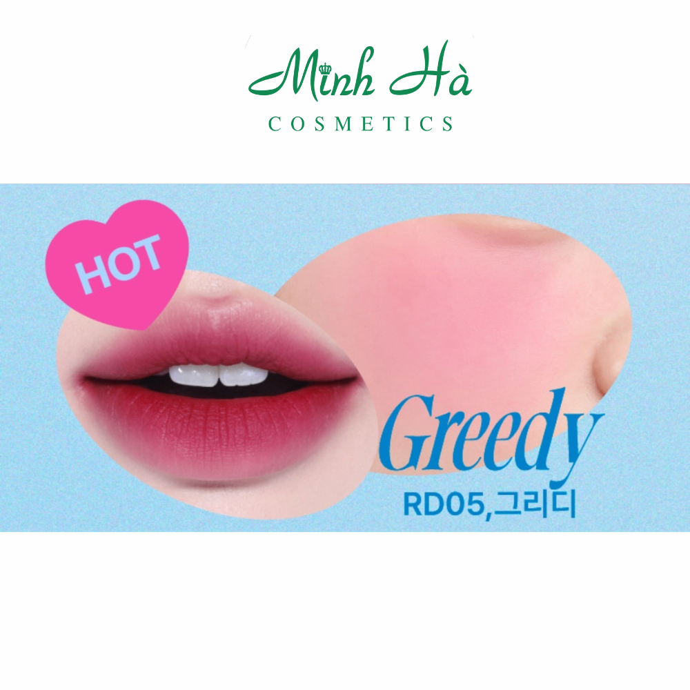 Son kiêm má hồng Fwee Lip & Cheek Blurry Pudding Pot 5g nhỏ gọn tiện lợi