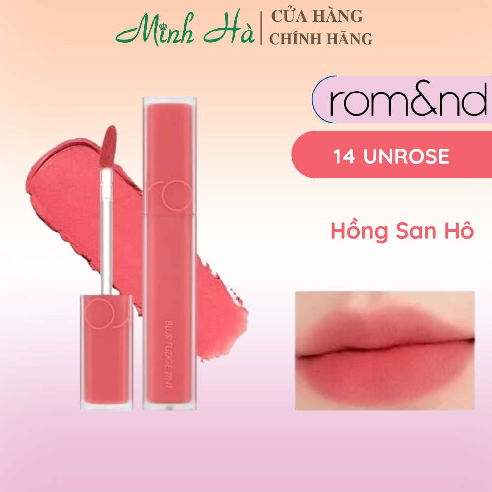 Son kem bùn Romand Blur Fudge Tint 5g mịn lì lâu trôi