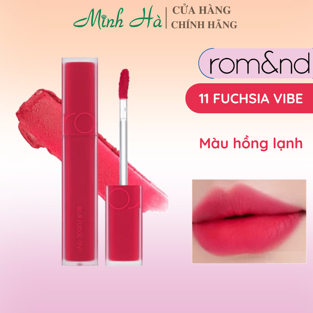 Son kem bùn Romand Blur Fudge Tint 5g mịn lì lâu trôi