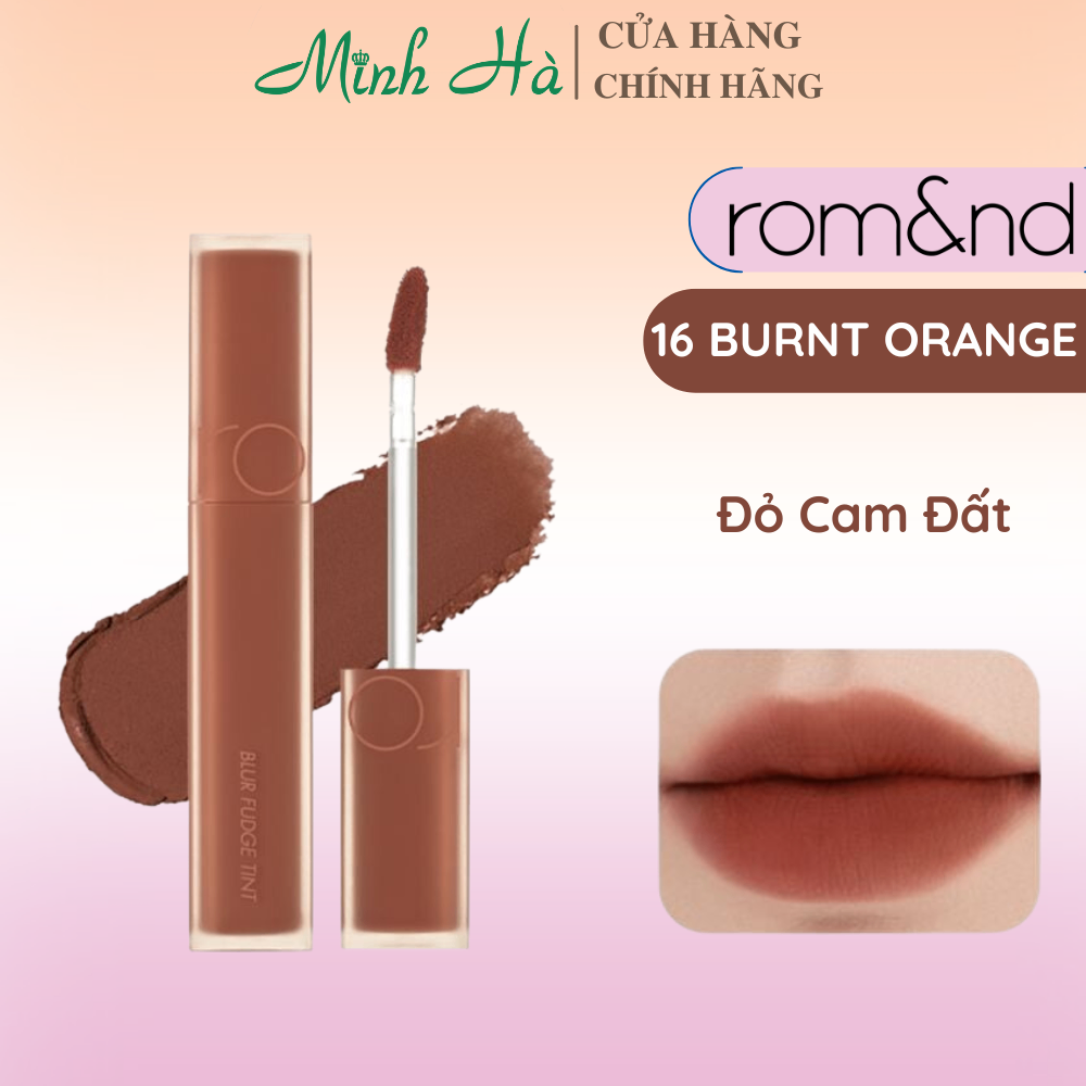 Son kem bùn Romand Blur Fudge Tint 5g mịn lì lâu trôi