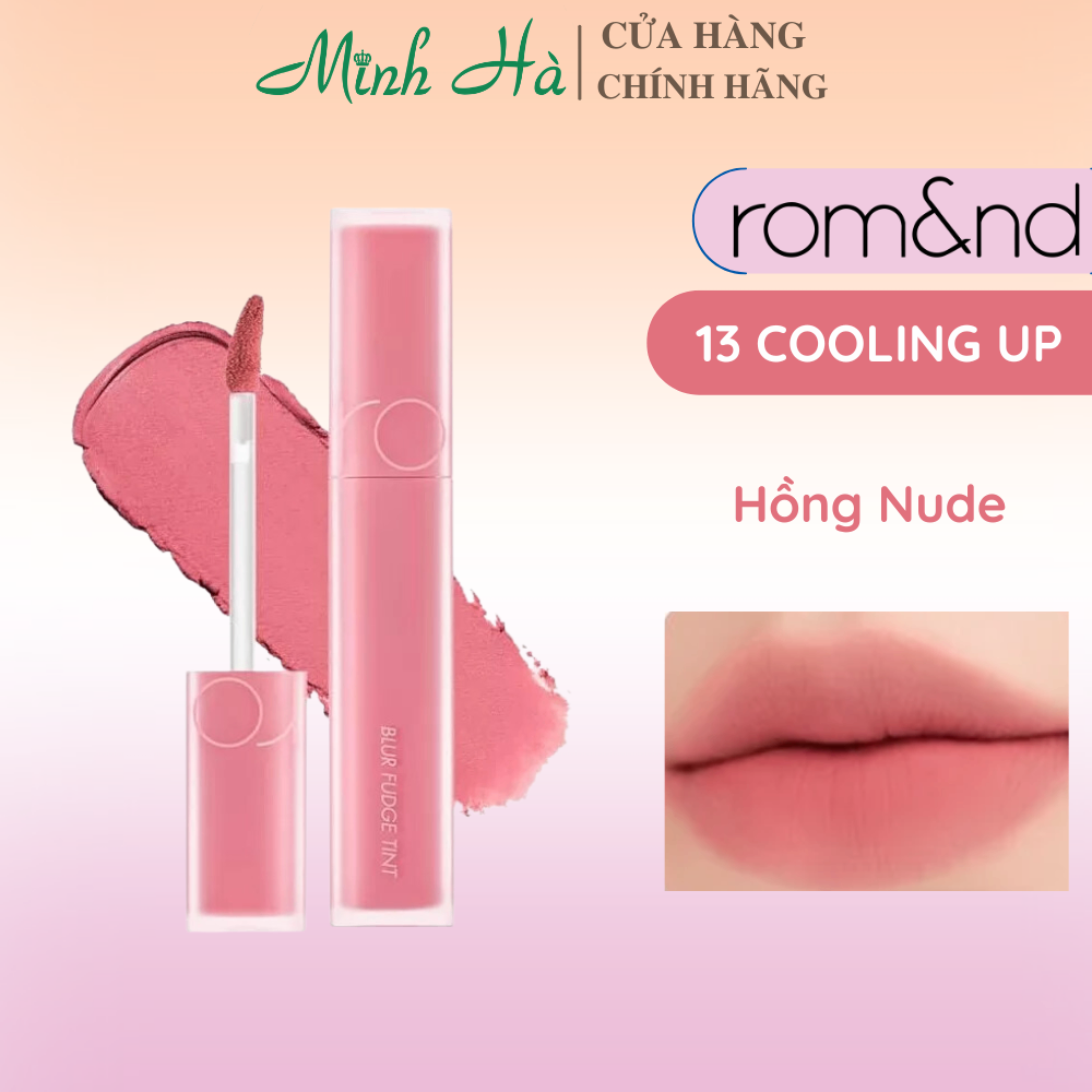 Son kem bùn Romand Blur Fudge Tint 5g mịn lì lâu trôi