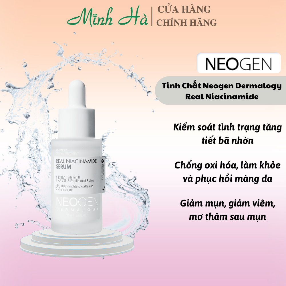 Tinh chất Neogen Dermalogy Real Niacinamide 30ml giảm mụn mờ thâm