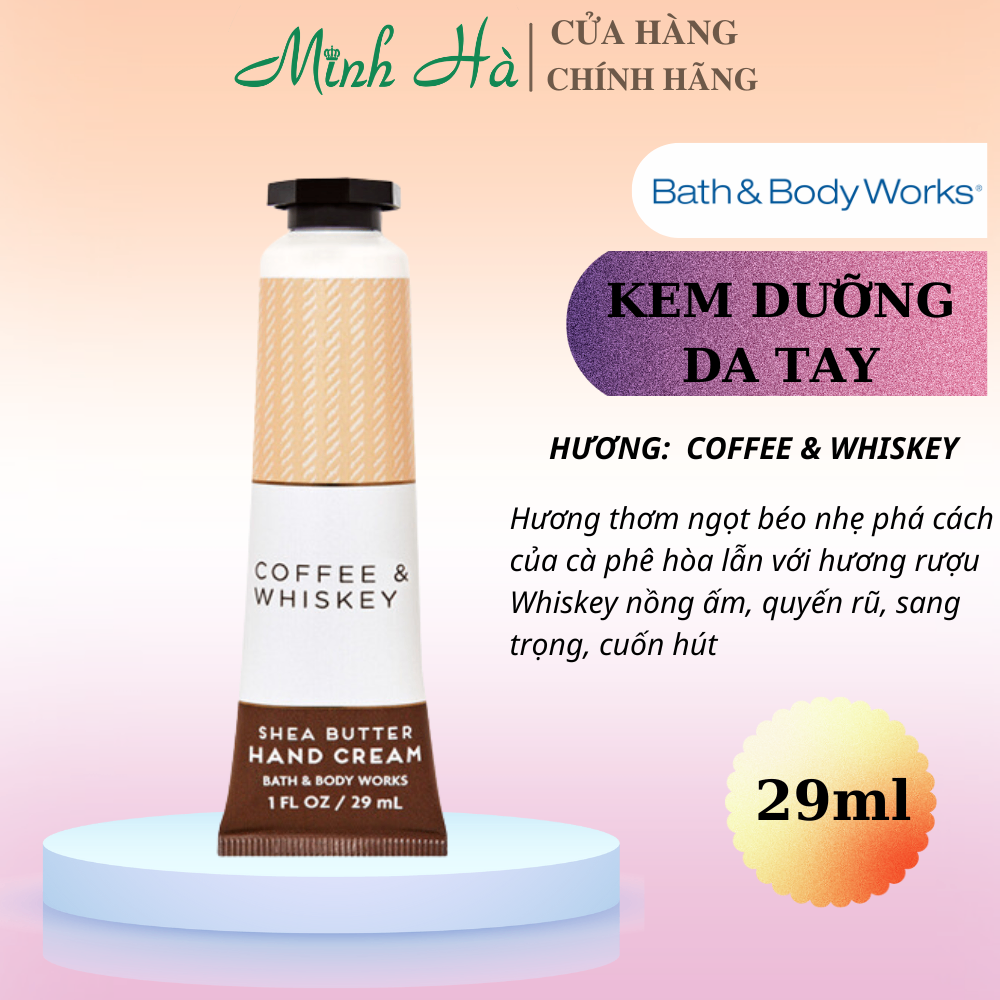 Kem dưỡng da tay Bath & Body Works 29ml dưỡng ẩm làm mềm da tay
