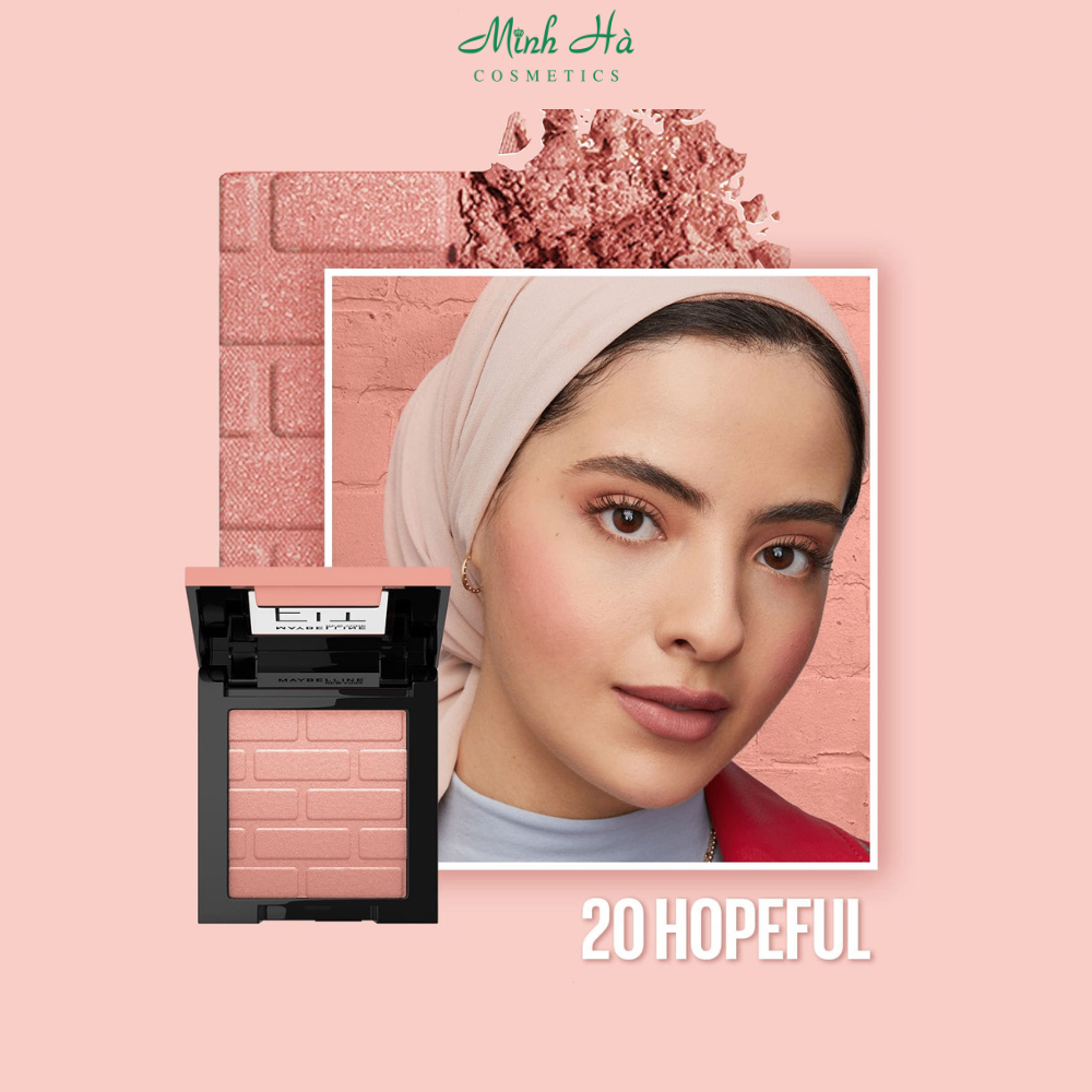 Phấn má hồng Maybelline Fit Me Mono Blush 4.5g tự nhiên lên màu chuẩn