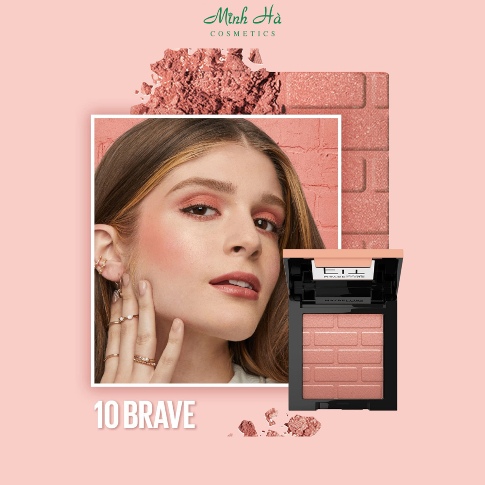 Phấn má hồng Maybelline Fit Me Mono Blush 4.5g tự nhiên lên màu chuẩn