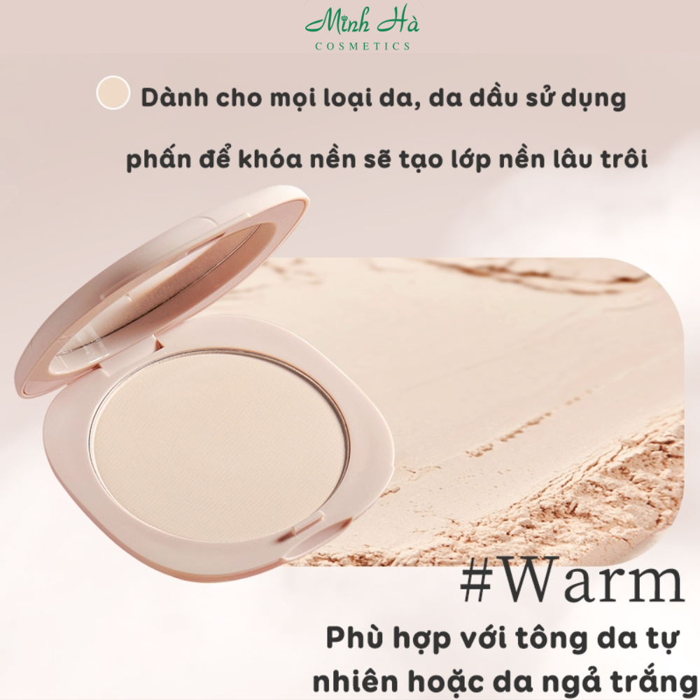 Phấn phủ dạng nén Meiking 8g lâu trôi kiềm dầu