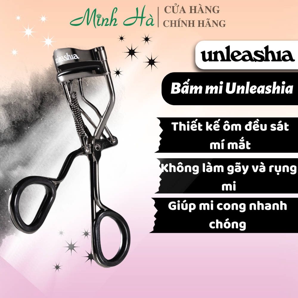 Bấm mi Unleashia X2 Double Eyelash Curler 10g làm cong và dày mi