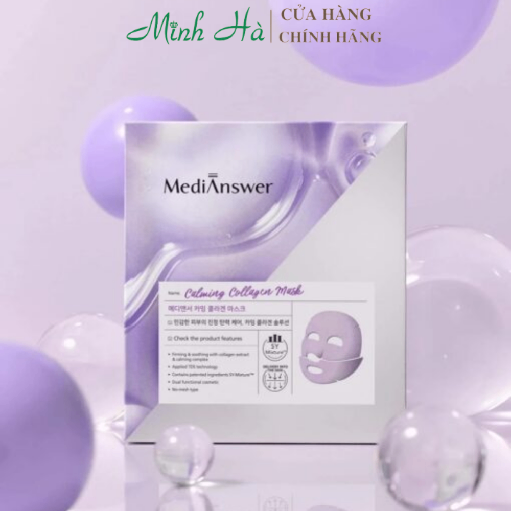 Mặt nạ thạch MediAnswer Collagen Mask 35g chăm sóc da toàn diện
