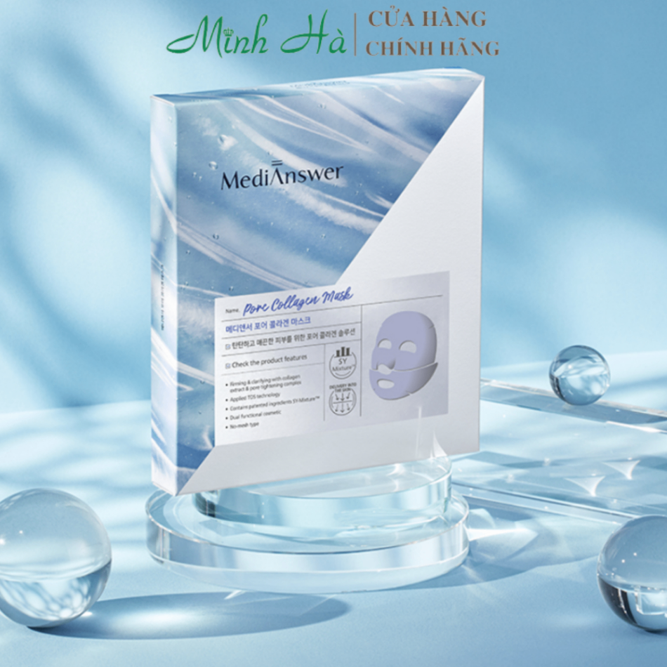 Mặt nạ thạch MediAnswer Collagen Mask 35g chăm sóc da toàn diện