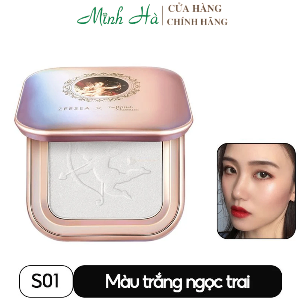 Phấn bắt sáng Zeesea Highlight Pressed Powder 6g mỏng mịn, tự nhiên
