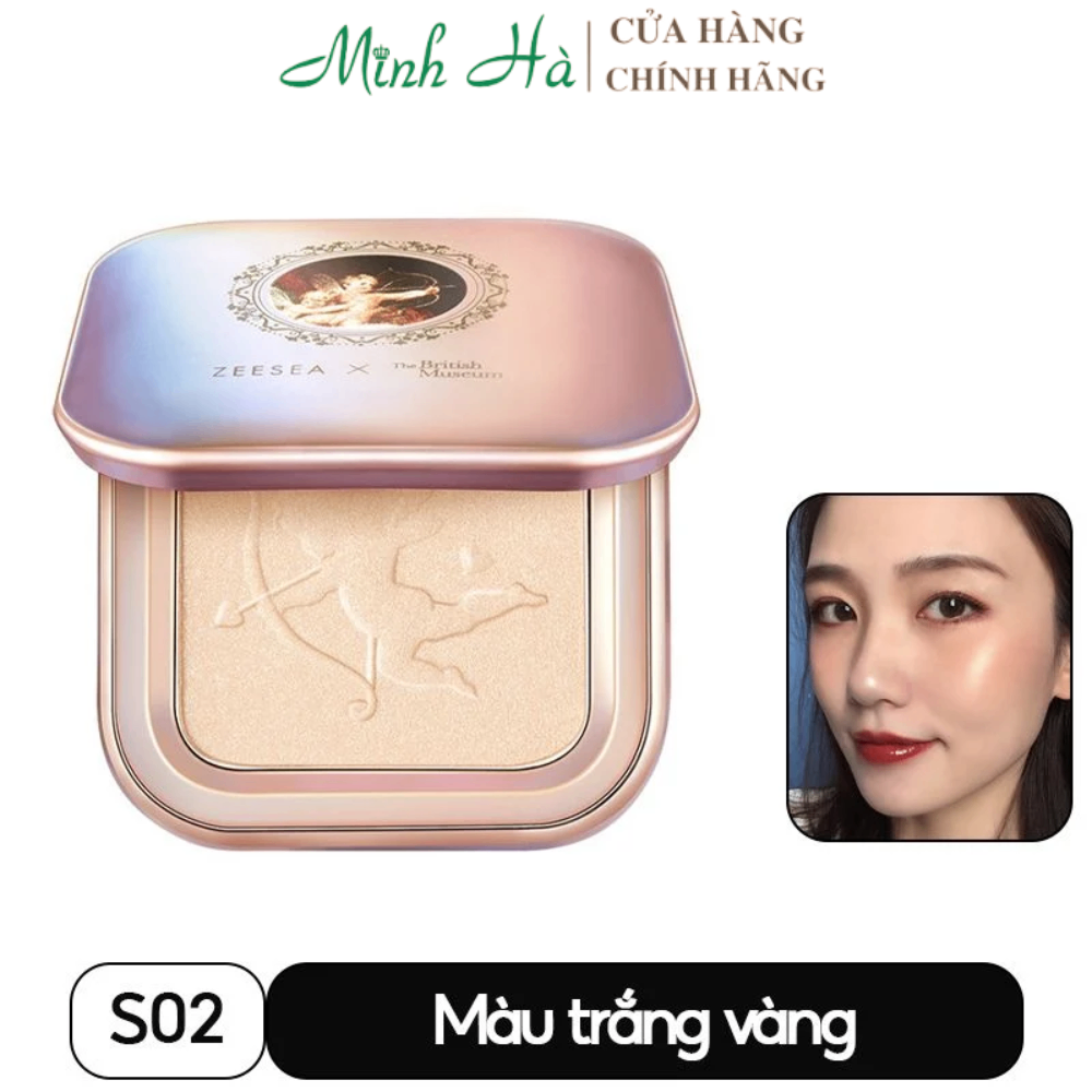 Phấn bắt sáng Zeesea Highlight Pressed Powder 6g mỏng mịn, tự nhiên