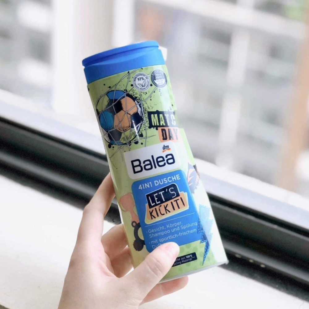 Sữa tắm & gội Balea 300ml cho bé an toàn dịu nhẹ trên da bé