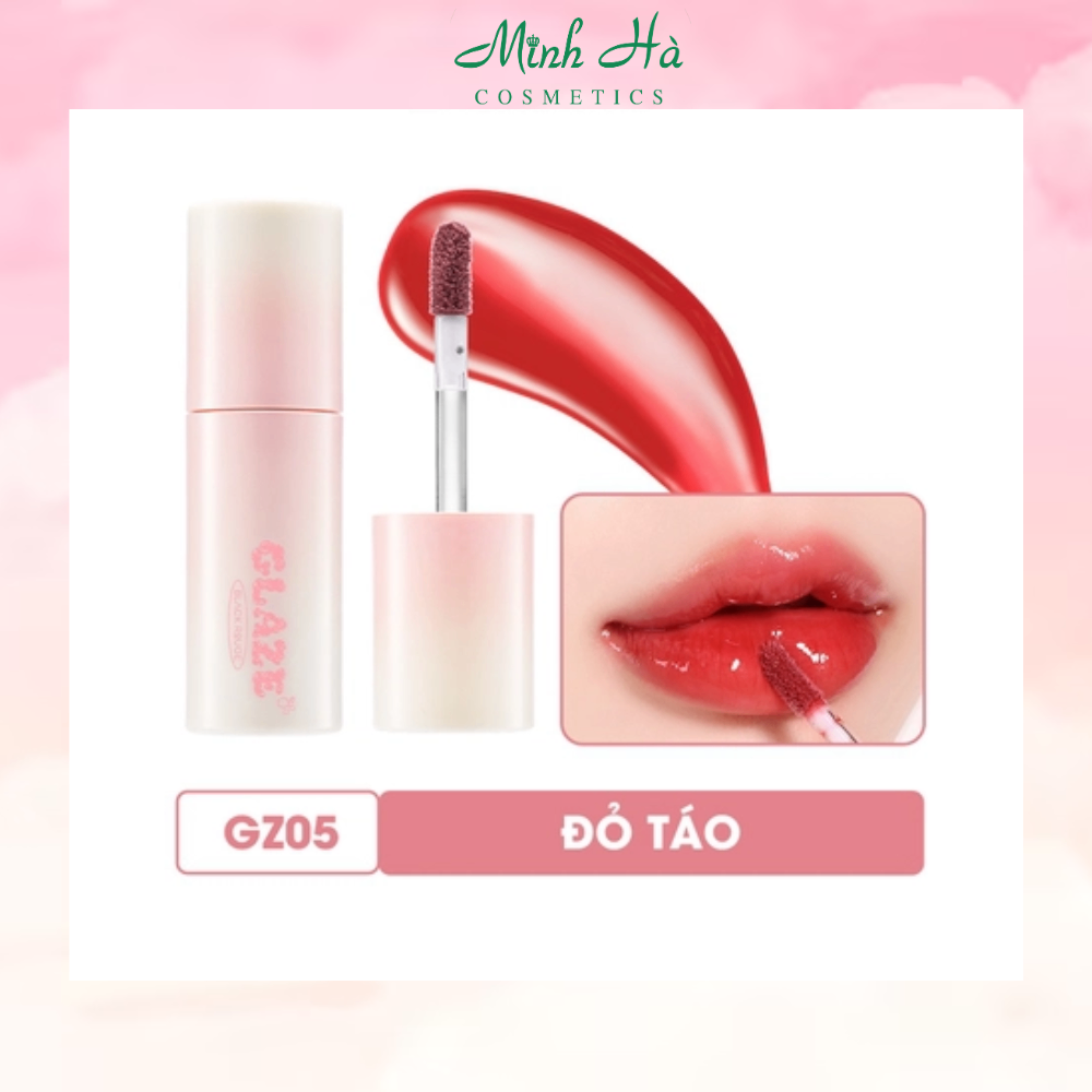 Son bóng Black Rouge Chewy Lip Glaze 32.8g môi căng mọng che phú rãnh môi