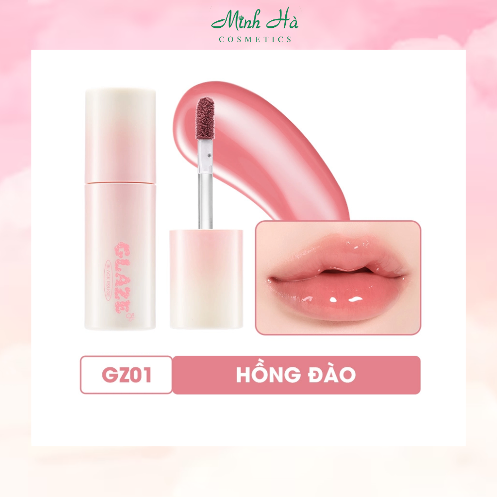 Son bóng Black Rouge Chewy Lip Glaze 32.8g môi căng mọng che phú rãnh môi