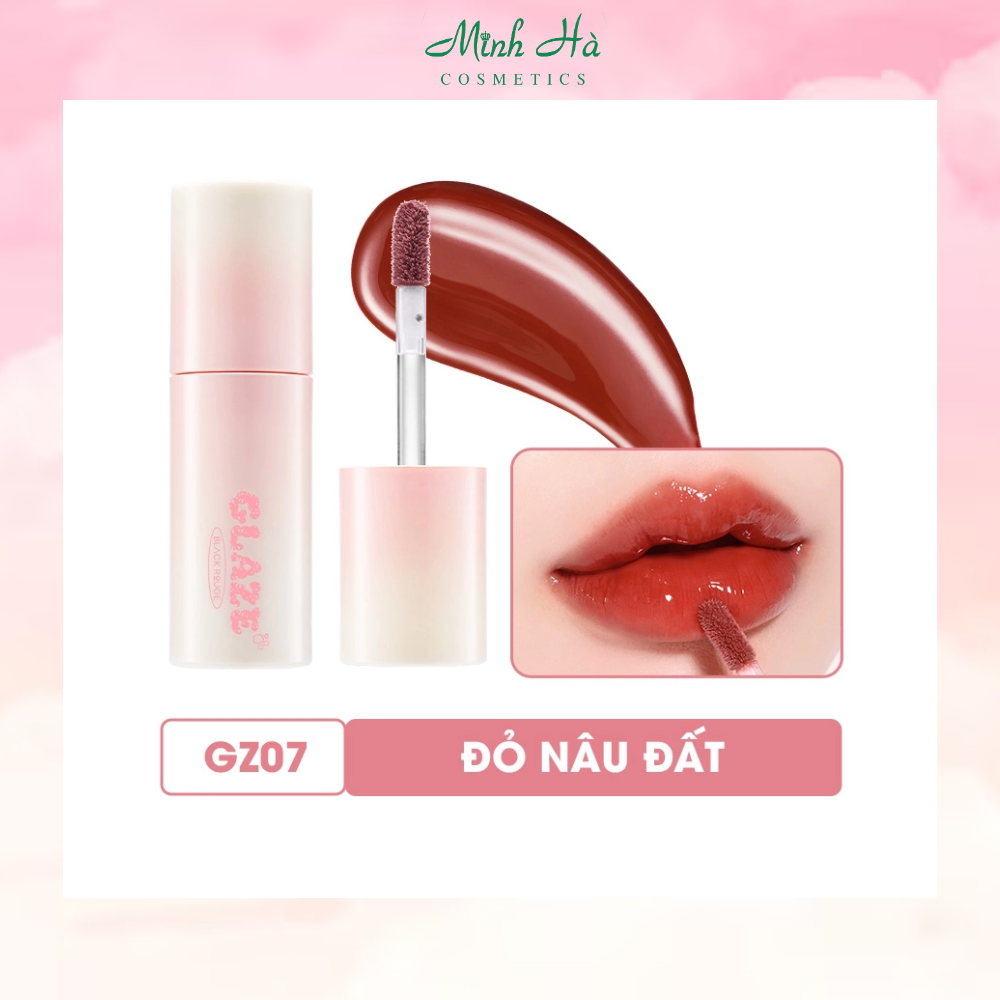 Son bóng Black Rouge Chewy Lip Glaze 32.8g môi căng mọng che phú rãnh môi