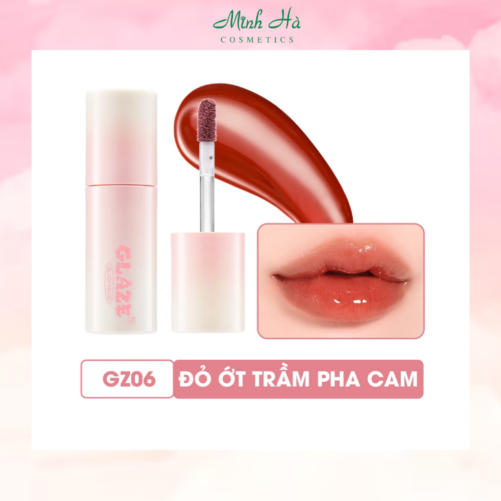 Son bóng Black Rouge Chewy Lip Glaze 32.8g môi căng mọng che phú rãnh môi