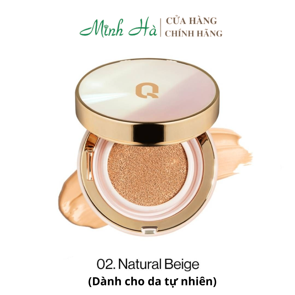 Phấn nước GLAMRR Q Long Wear DD Cushion SPF50/PA+++ 15g mỏng nhẹ kiềm dầu hiệu quả