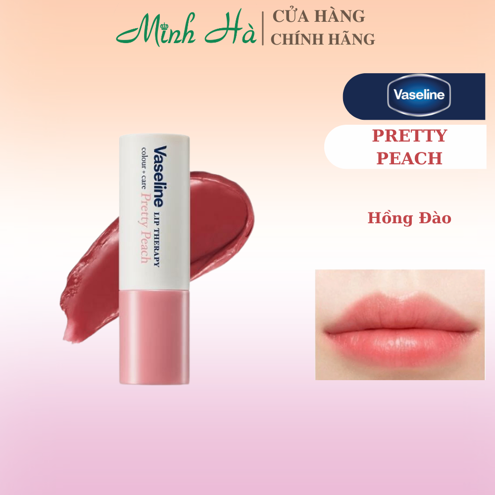 Son dưỡng môi có màu Vaseline Lip Therapy Colour Stick 4.2g (Kr) dưỡng ẩm và bảo vệ môi