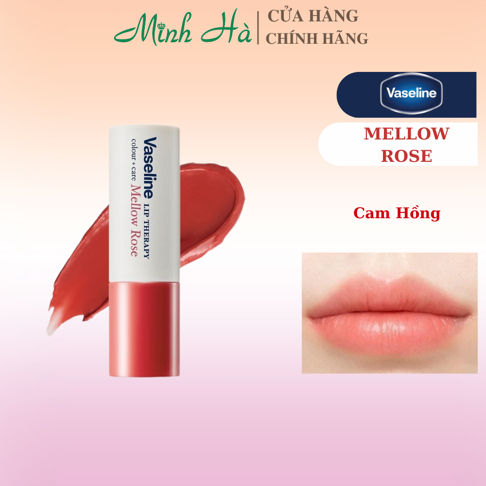Son dưỡng môi có màu Vaseline Lip Therapy Colour Stick 4.2g (Kr) dưỡng ẩm và bảo vệ môi