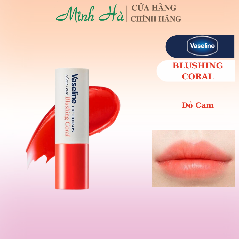 Son dưỡng môi có màu Vaseline Lip Therapy Colour Stick 4.2g (Kr) dưỡng ẩm và bảo vệ môi