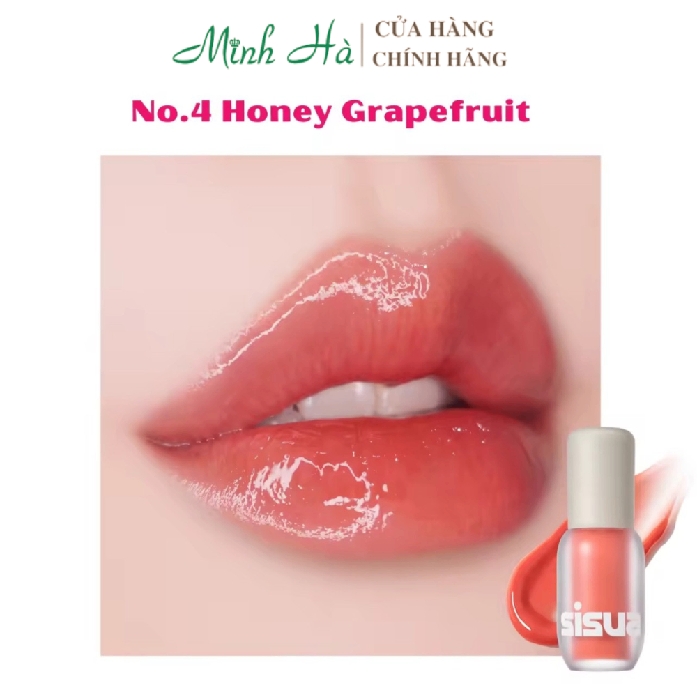 Son kem Sisua Unleashia Popcorn Syrup Lip Plumper 3.8g môi căng mọng, tươi tắn