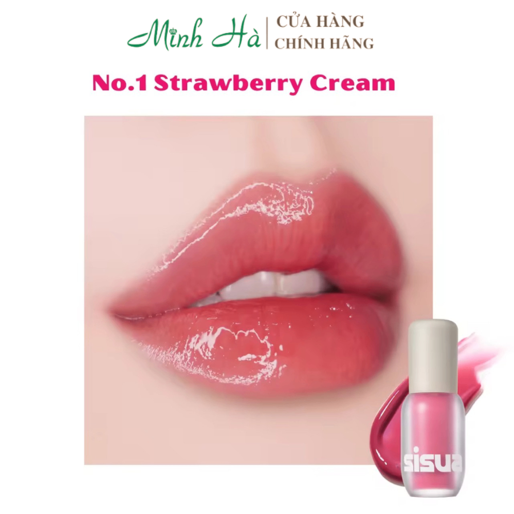 Son kem Sisua Unleashia Popcorn Syrup Lip Plumper 3.8g môi căng mọng, tươi tắn