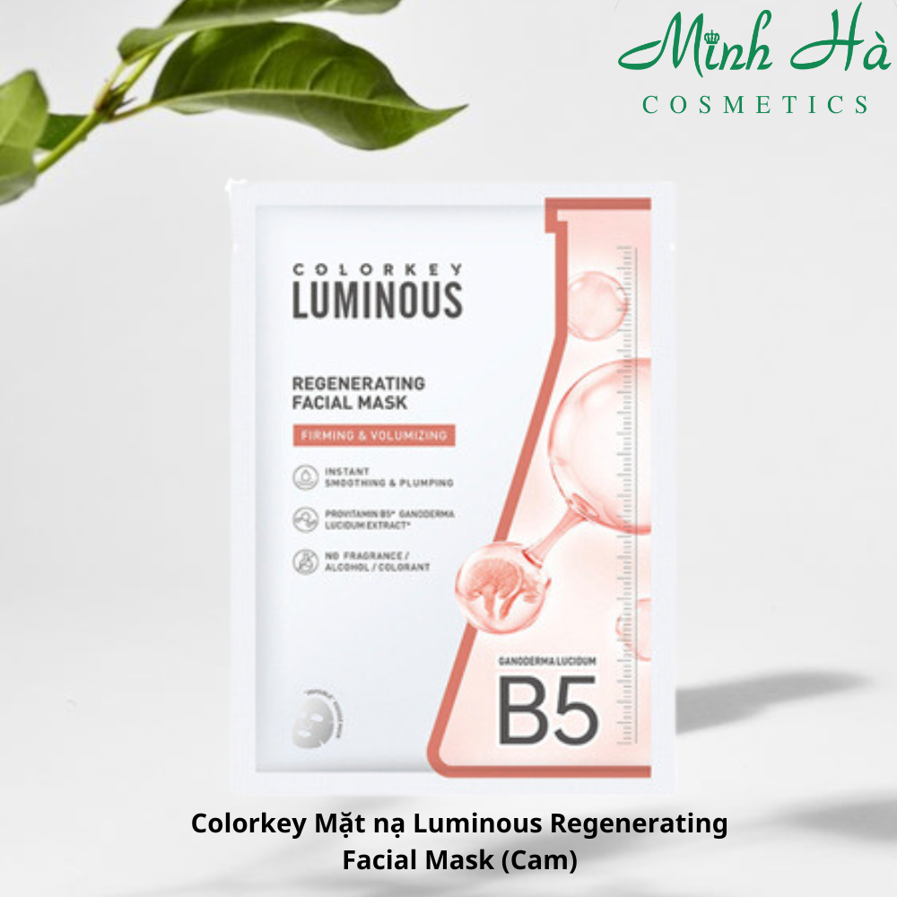 Mặt Nạ Colorkey Luminous Replenishing Facial Mask 25ml các loại dưỡng ẩm và làm dịu da