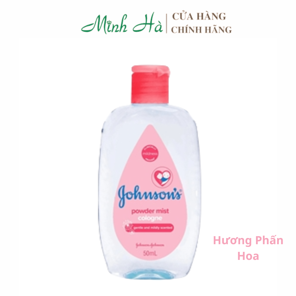 Nước hoa cho bé Johnson's Baby Cologne Mist 50/125ml khử mùi, an toàn, dịu êm