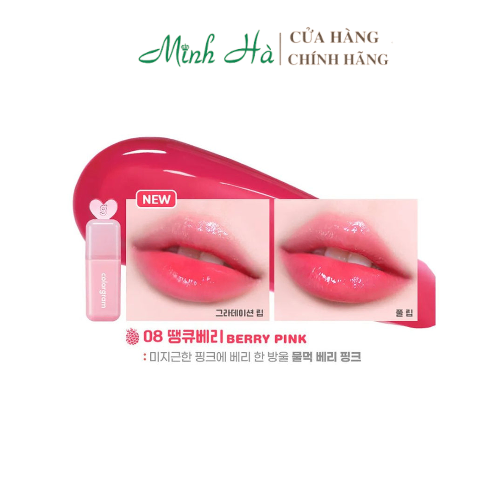 Son Colorgram Juicy Drop Tint 4g môi căng mọng và tràn đầy sắc màu
