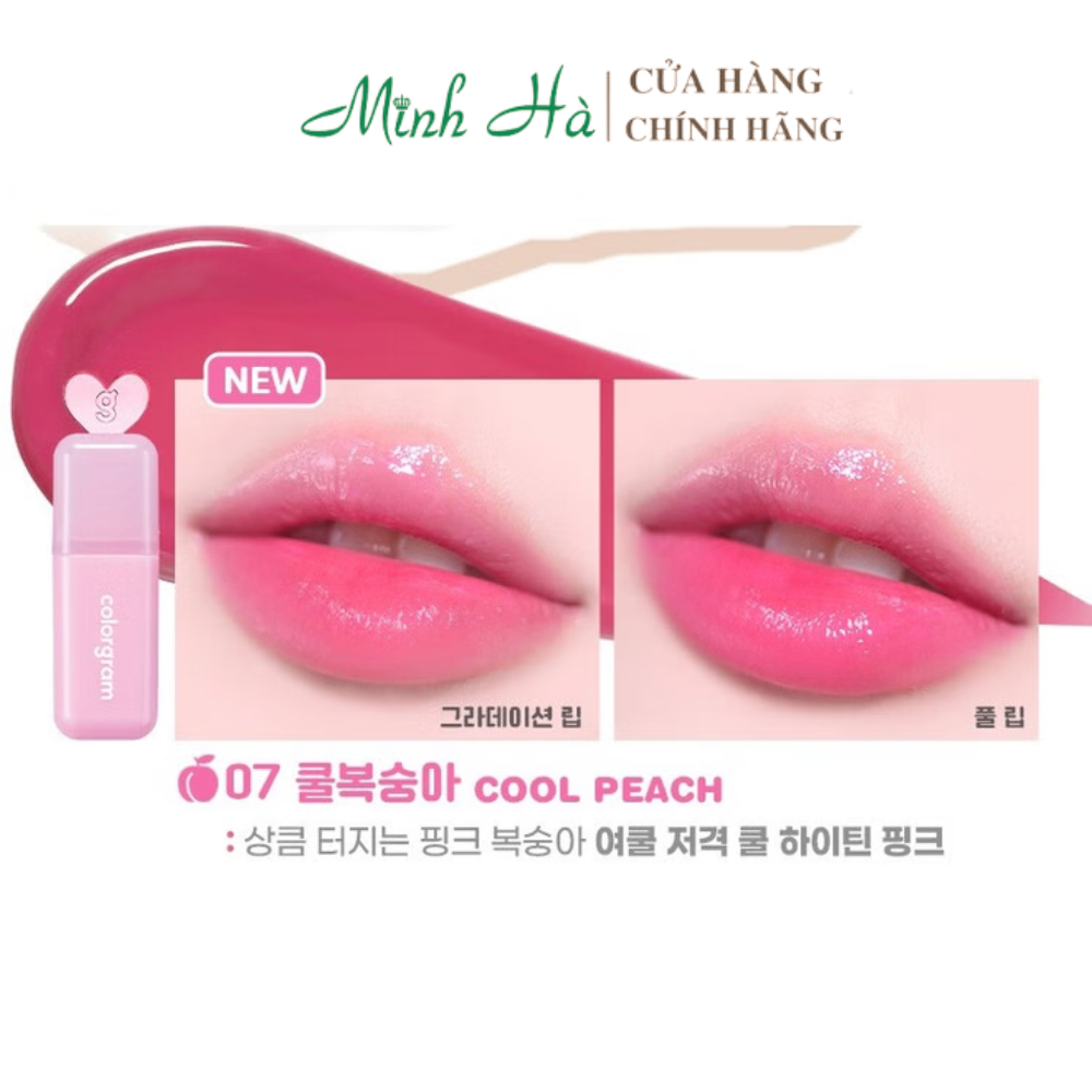 Son Colorgram Juicy Drop Tint 4g môi căng mọng và tràn đầy sắc màu