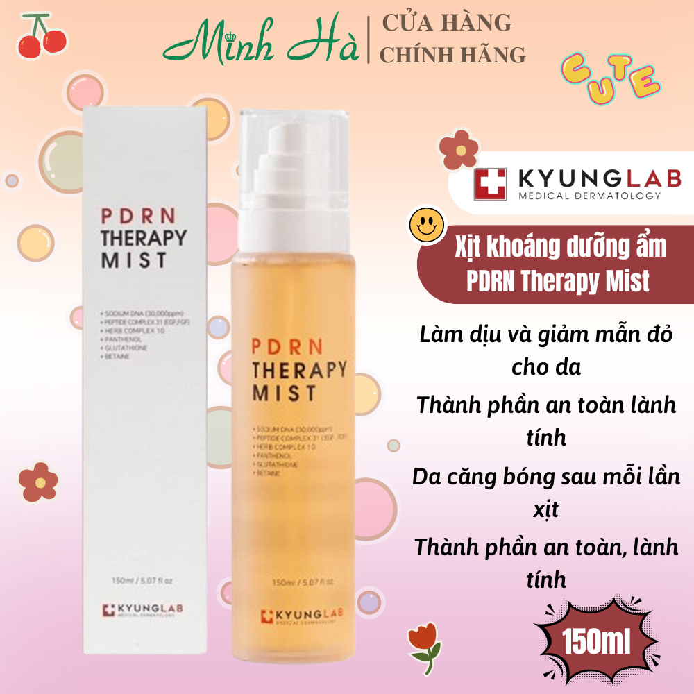 Xịt khoáng KyungLab PDRN Therapy Mist 150ml dưỡng ẩm và làm dịu da
