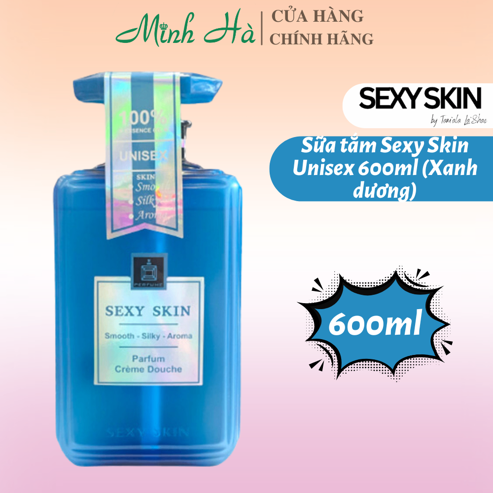 Sữa tắm nước hoa Sexy Skin 600ml dưỡng ẩm và lưu hương