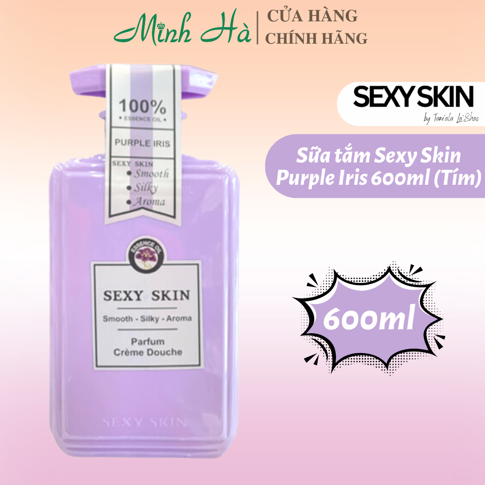 Sữa tắm nước hoa Sexy Skin 600ml dưỡng ẩm và lưu hương