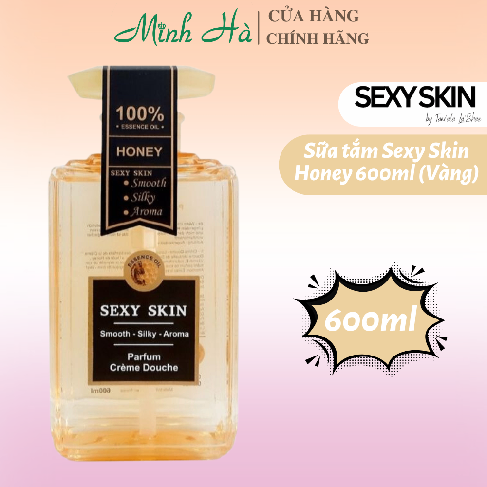 Sữa tắm nước hoa Sexy Skin 600ml dưỡng ẩm và lưu hương