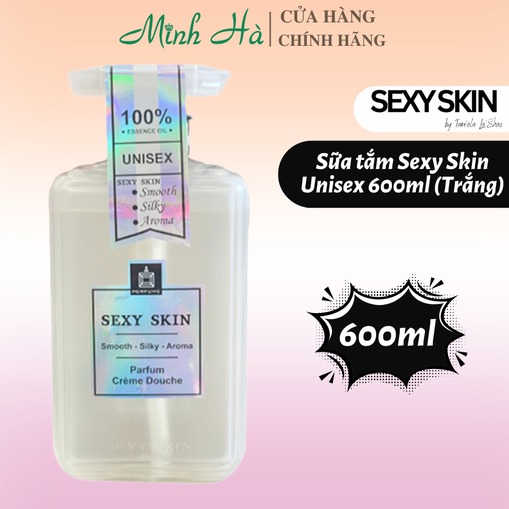 Sữa tắm nước hoa Sexy Skin 600ml dưỡng ẩm và lưu hương