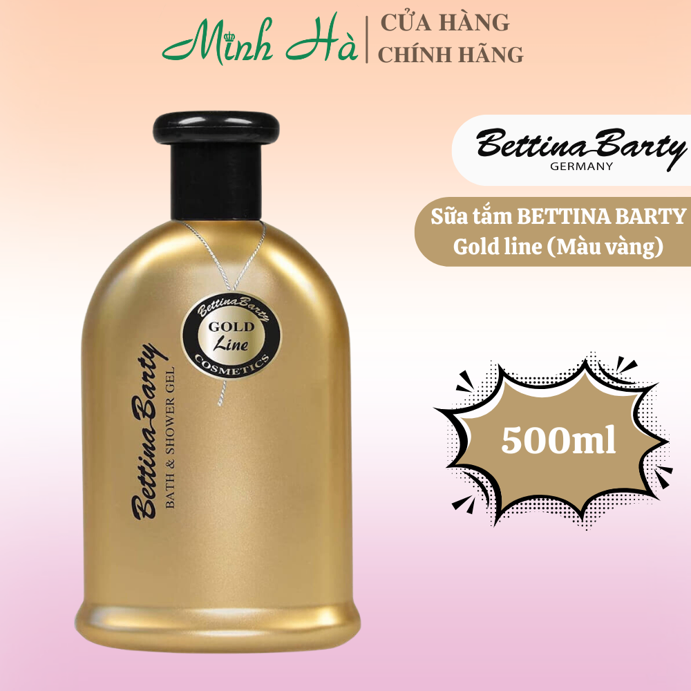 Sữa tắm Bettina Barty hương nước hoa Đức chai 500ml dưỡng ẩm và lưu hương