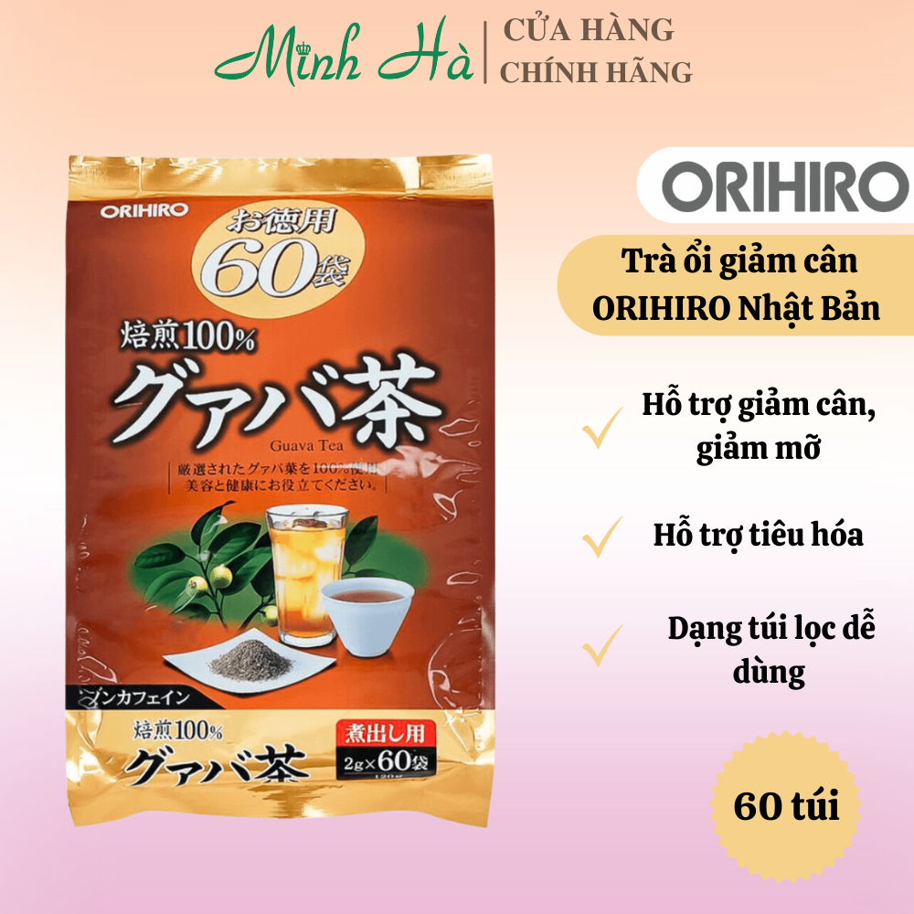 Trà túi lọc ORIHIRO Nhật Bản 60 gói các loại giúp cơ thể luôn khỏe