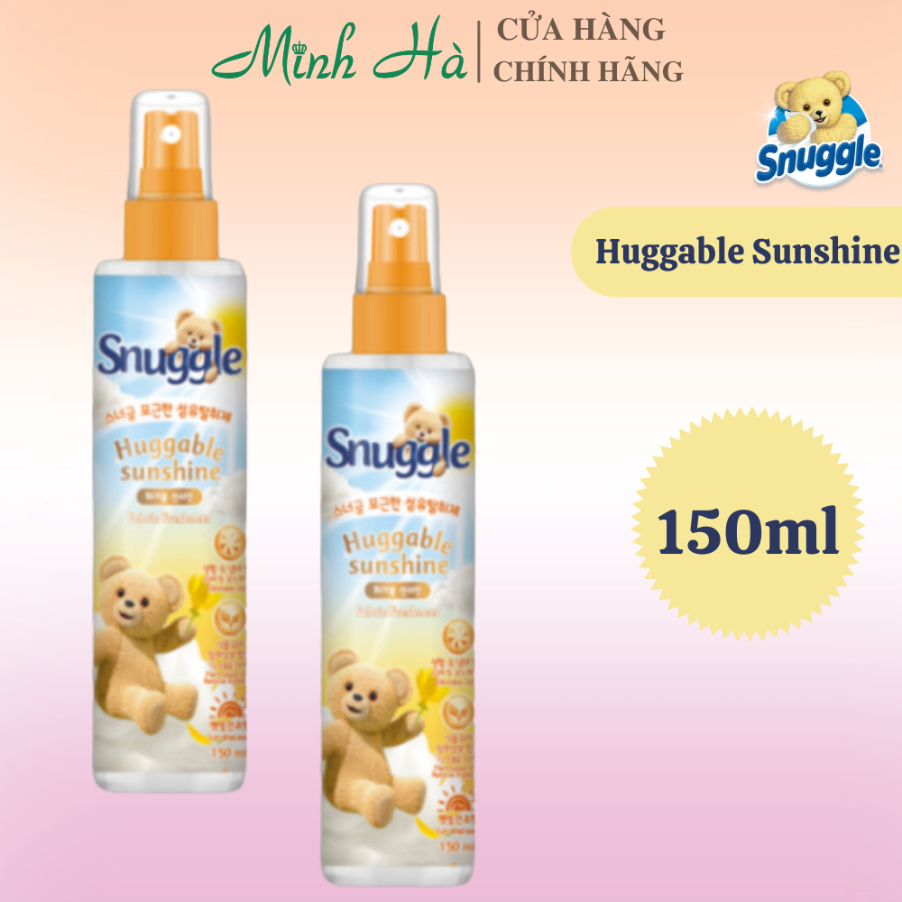 Xịt thơm quần áo Snuggle nội địa Hàn Quốc 150ml xịt thơm vải và khử mùi