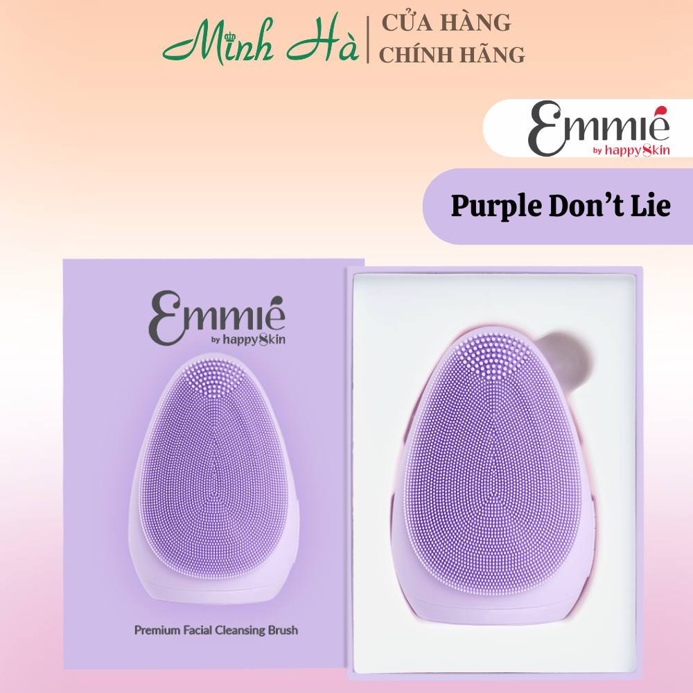 Máy rửa mặt Emmie Premium Cleansing Brush hỗ trợ làm sạch sâu