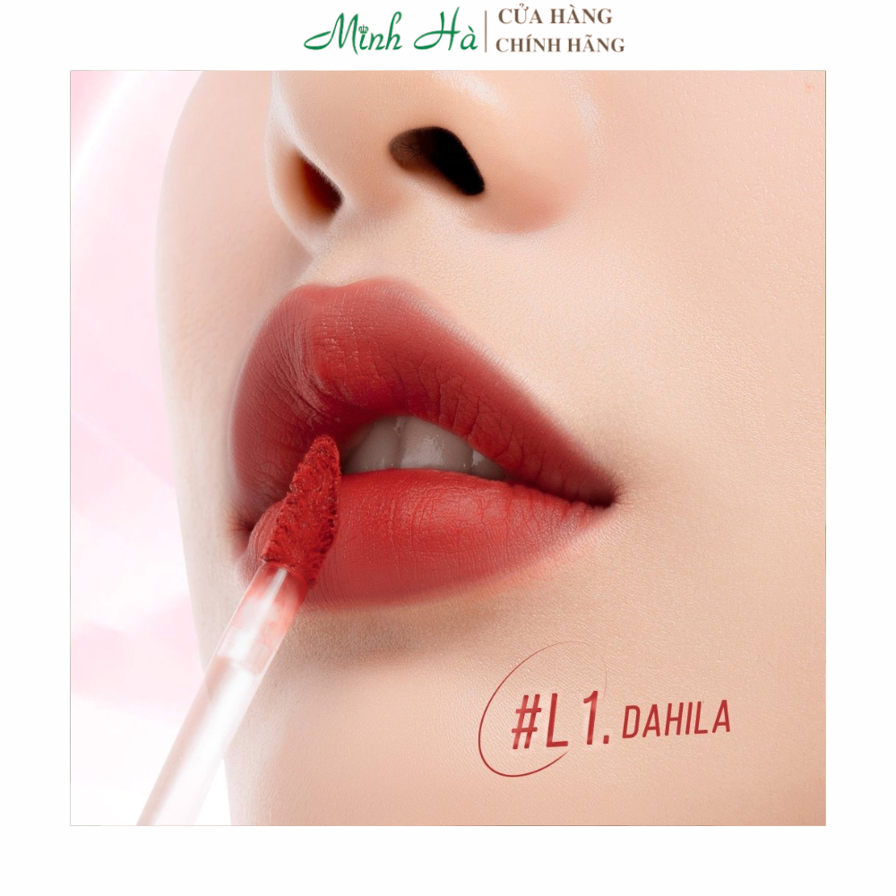 Son kem VACOSI Glaflo Matte VS14 5.5g lên màu chuẩn mịn lì