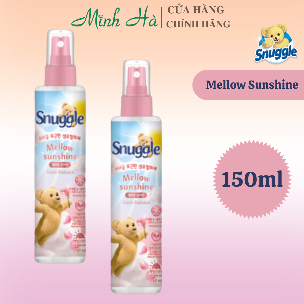 Xịt thơm quần áo Snuggle nội địa Hàn Quốc 150ml xịt thơm vải và khử mùi