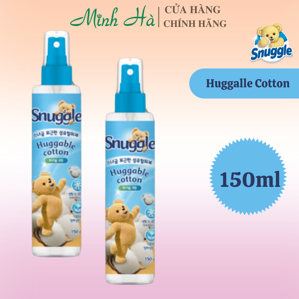 Xịt thơm quần áo Snuggle nội địa Hàn Quốc 150ml xịt thơm vải và khử mùi